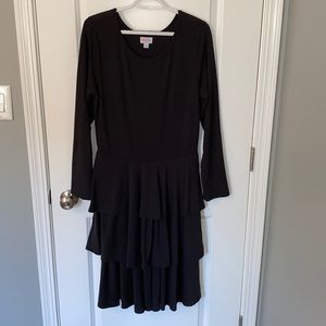LuLaRoe Georgia, Black, XL